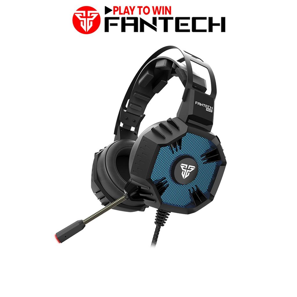 Tai nghe chơi Game chụp tai âm thanh vòm 7.1 LED RGB FANTECH HG21 - HÀNG CHÍNH HÃNG