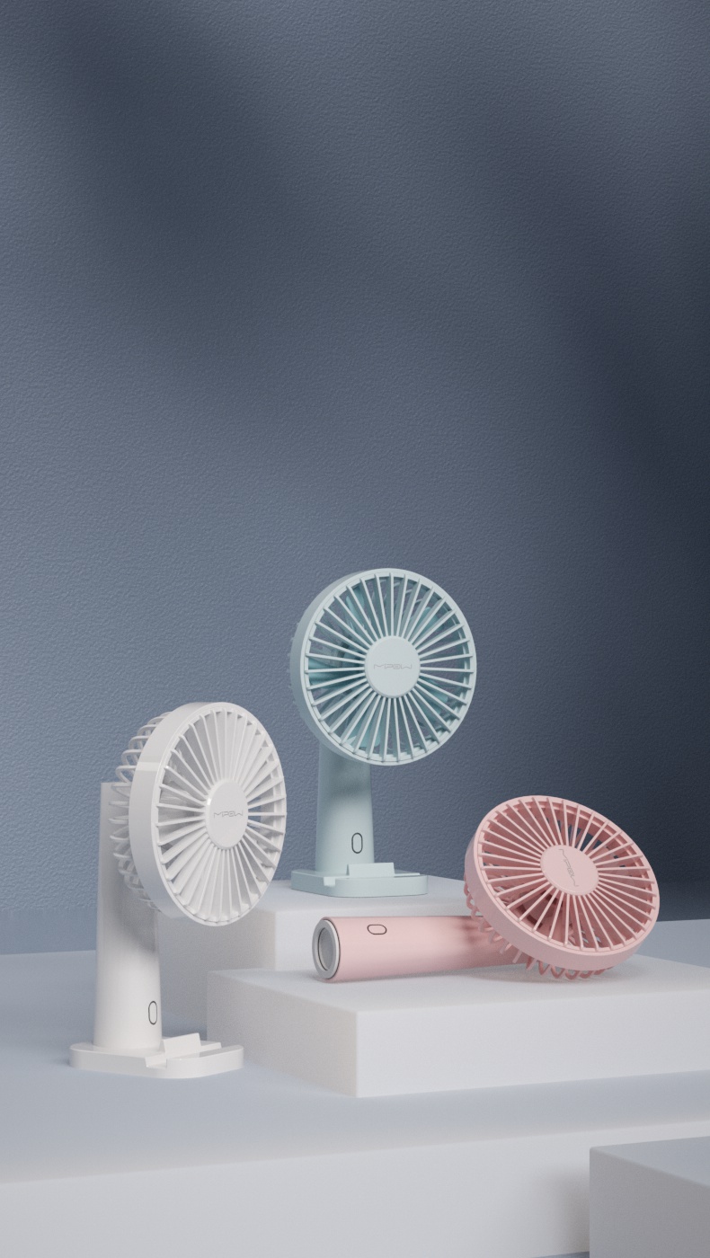 QUẠT THÔNG MINH MIPOW FLIP ADJUST MINI FAN KIÊM GIÁ ĐỠ ĐIỆN THOẠI – F01 - HÀNG CHÍNH HÃNG