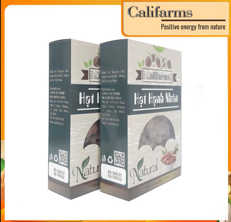1KG Hạnh nhân Mỹ Califarms