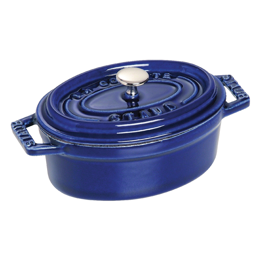 Nồi Oval Staub 11cm – Màu Xanh Dương