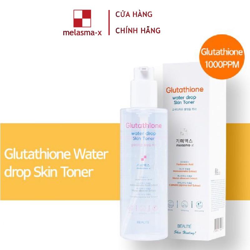 Toner Nước Hoa Hồng Dưỡng Ẩm Trắng Da Melasma X Glutathione Water Drop Skin Toner 260ml