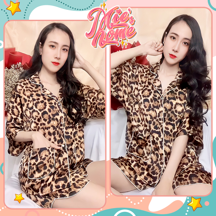 Đồ bộ nữ mặc nhà ngủ lụa nữ cao cấp mát mịn
