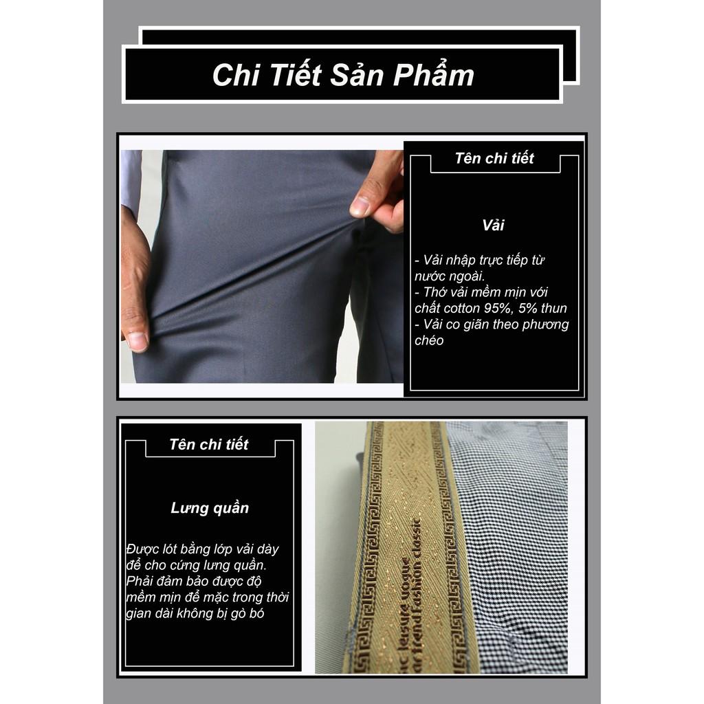 Quần Kaki Nam Trung Niên Cao Cấp Vải Co Giãn Nhập Từ Thái Lan Size 50-85kg