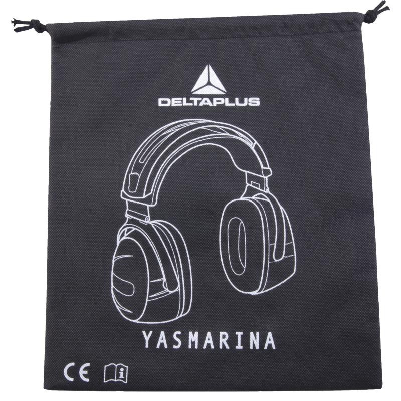 Chụp tai chống ồn Deltaplus Yas Marina điều chỉnh được độ cao có thể gấp gọn - Safety Ear Muff Yas Marina - Hàng nhập khẩu