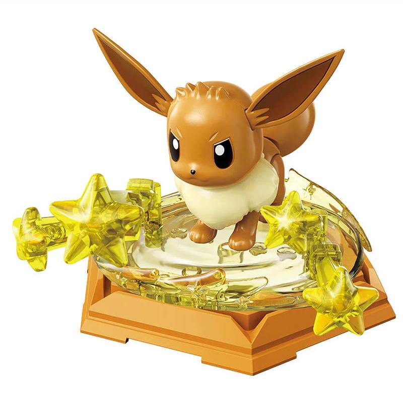 Đồ Chơi Lắp Ráp Go Battle! Pokémon Vol 2 - Eevee - Keepplay 32666