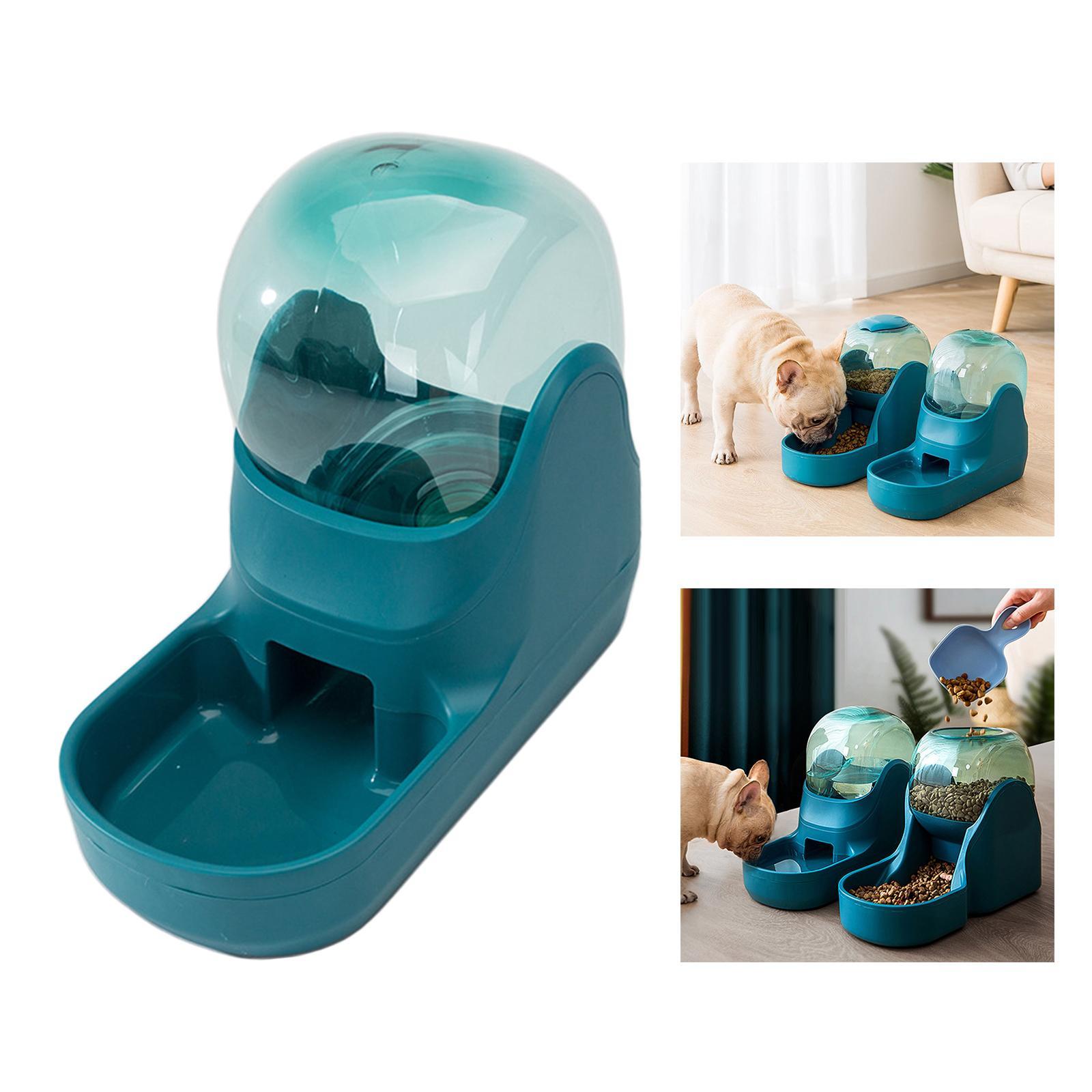 AUTOMATIC DISPENSER Feeder Waterer Dish Green Water Feeder