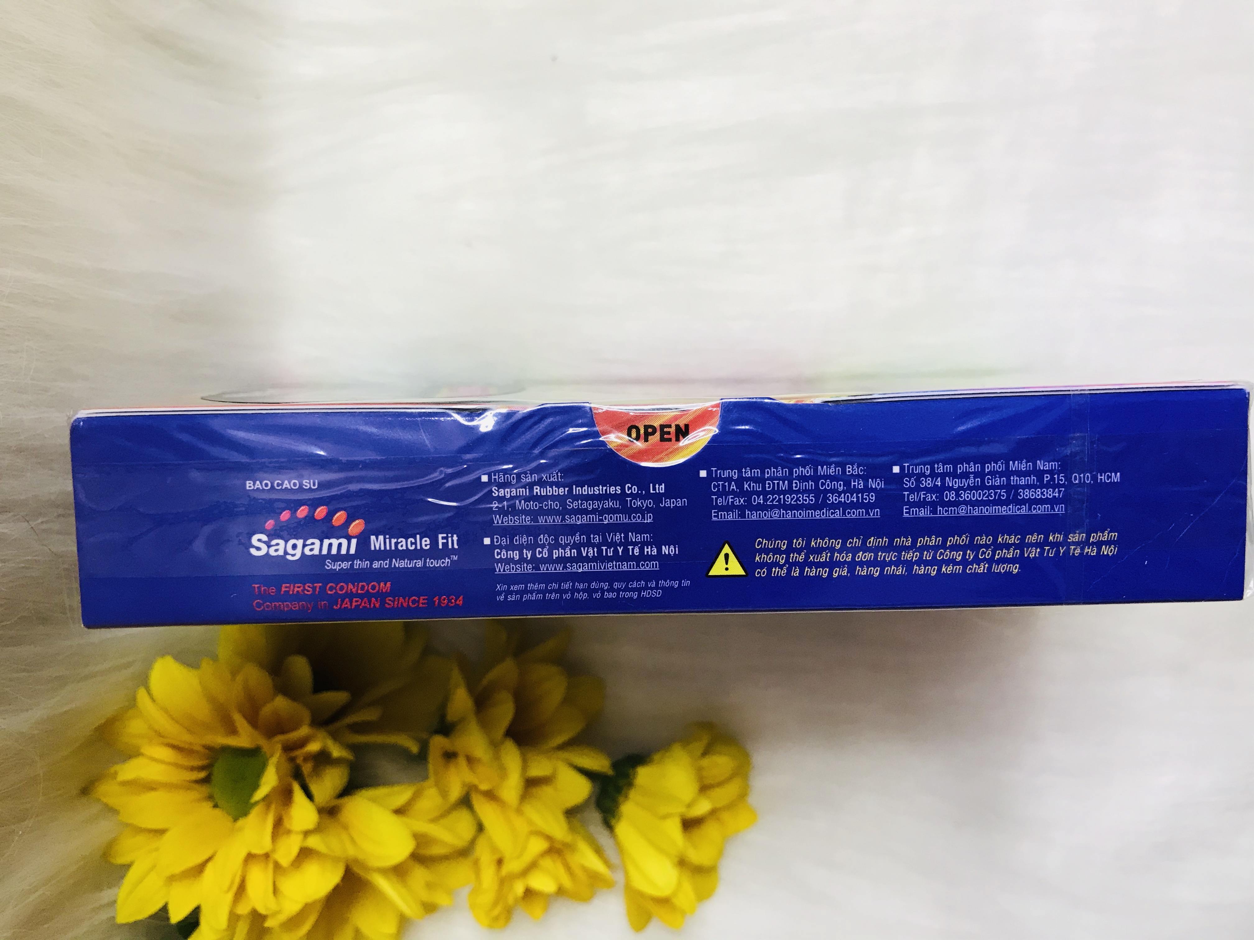 BCS 0.03 mm Sagami Tight Fit - 6 Lớp Lượn Sóng Ôm Khít - Siêu Mỏng - Truyền Nhiệt Nhanh - Không Mùi Cao Su - Nhập Khẩu Nhật Bản - Che Tên Sản Phẩm