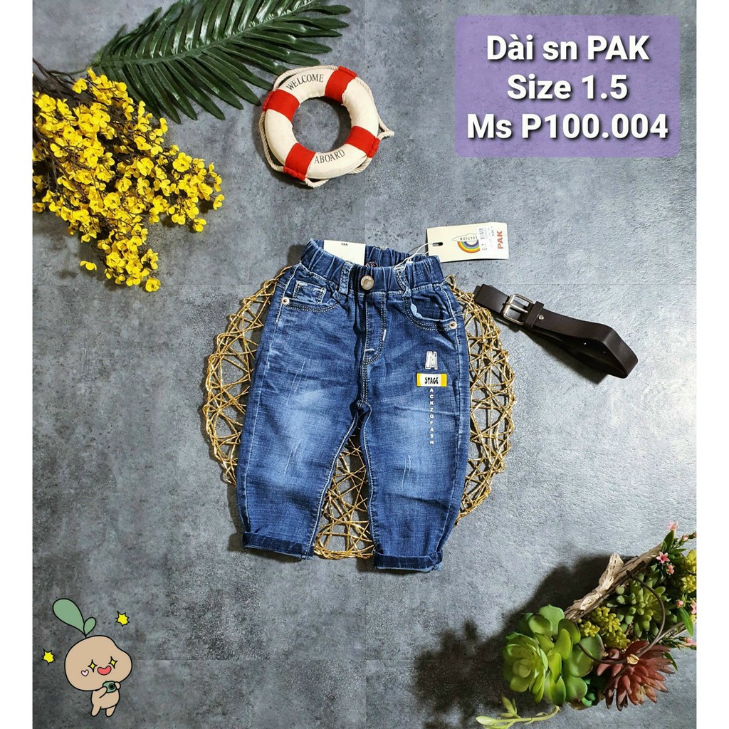 Quần Jeans cho Bé trai từ 5-12kg