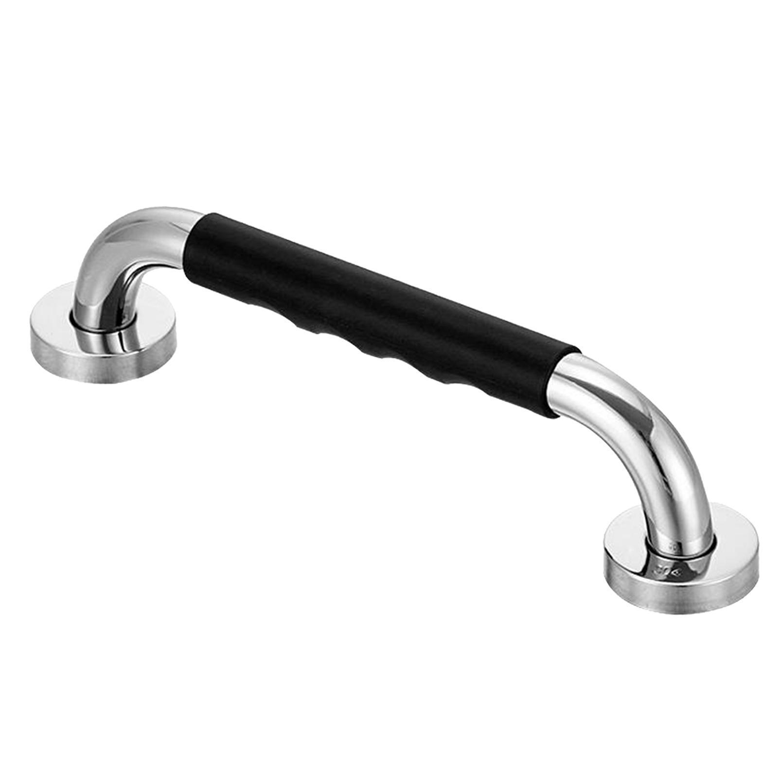 2x Bathroom Grab Bar with Anti Slip Grip , Shower Grab Bar for Bathtub, Bathroom, Toilet, Stainless Steel Safety Handle for The Elderly