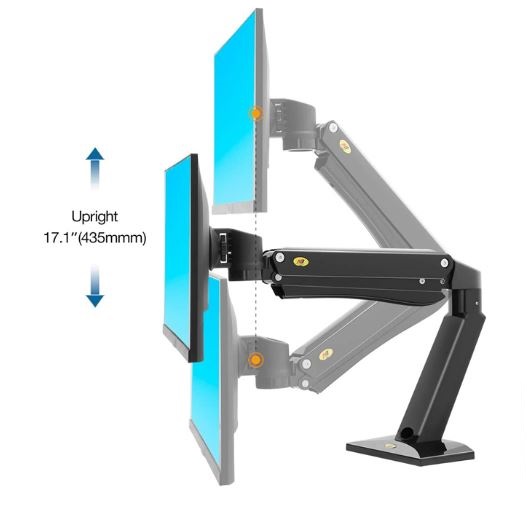 Giá treo gắn bàn LCD North Bayou NB45  - Hàng chính hãng - ZAMACO AUDIO