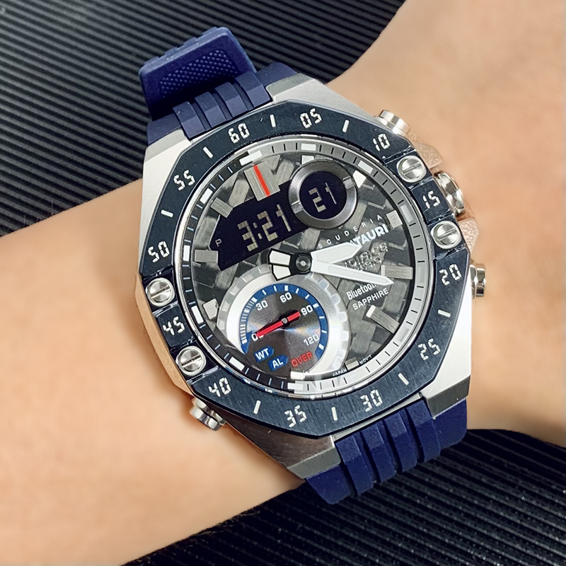 Đồng Hồ Nam Casio Edifice ECB-10AT-1A Kính Sapphire - Bluetooth - Limited Edition - ECB-10AT-1ADF Scuderia AlphaTauri