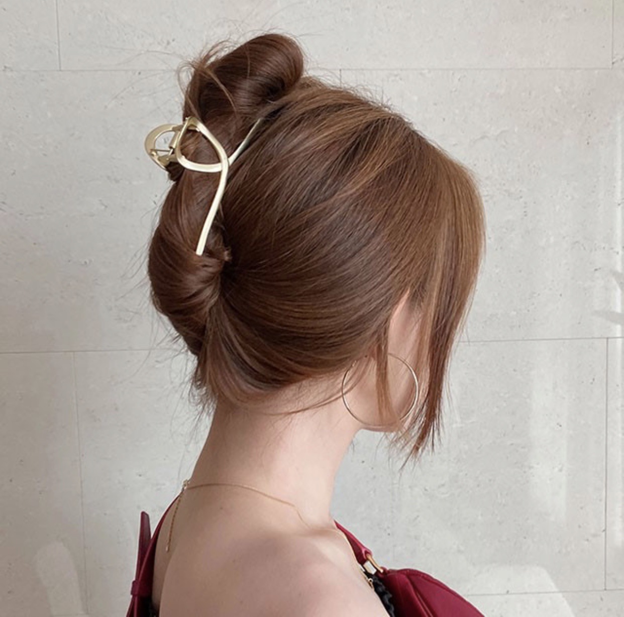 Kẹp Tóc Hàn Quốc, Kẹp Gấp Búi Tóc Kim Loại Thời Trang Sang Trọng Cho Nữ - Culi accessories
