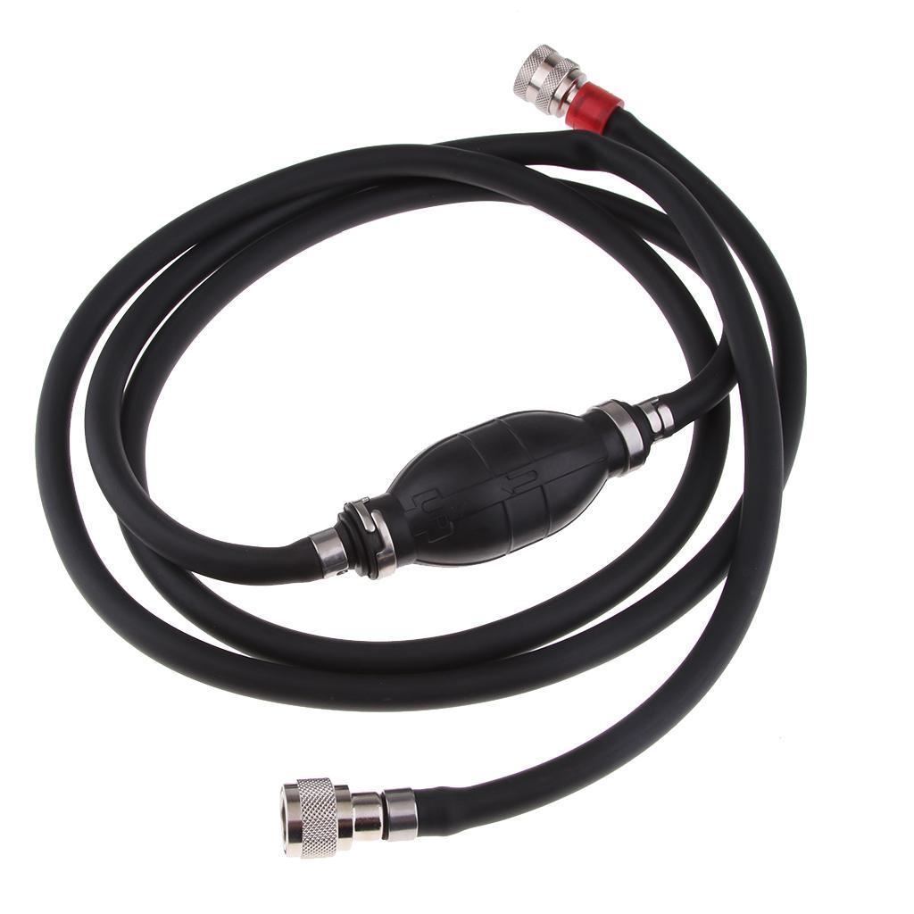 Outboard Boat Hose Line Assembly w/ Bulb for