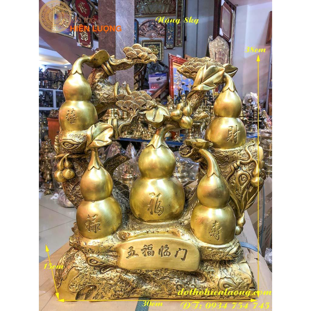Dàn Hồ Lô Chữ Phúc Bằng Đồng