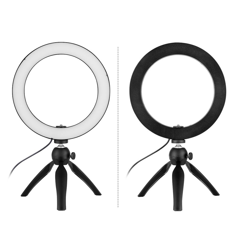Đèn LED Ring Light 8,6 inch di động 3 chế độ ánh sáng với giá đỡ ba chân
