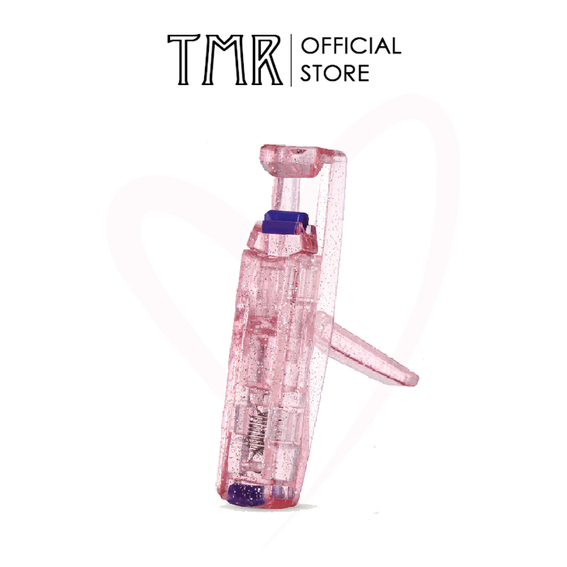 TMR - Kẹp uốn mi bấm lông mi 2 size bảng rộng và hẹp, màu hồng xinh xắn