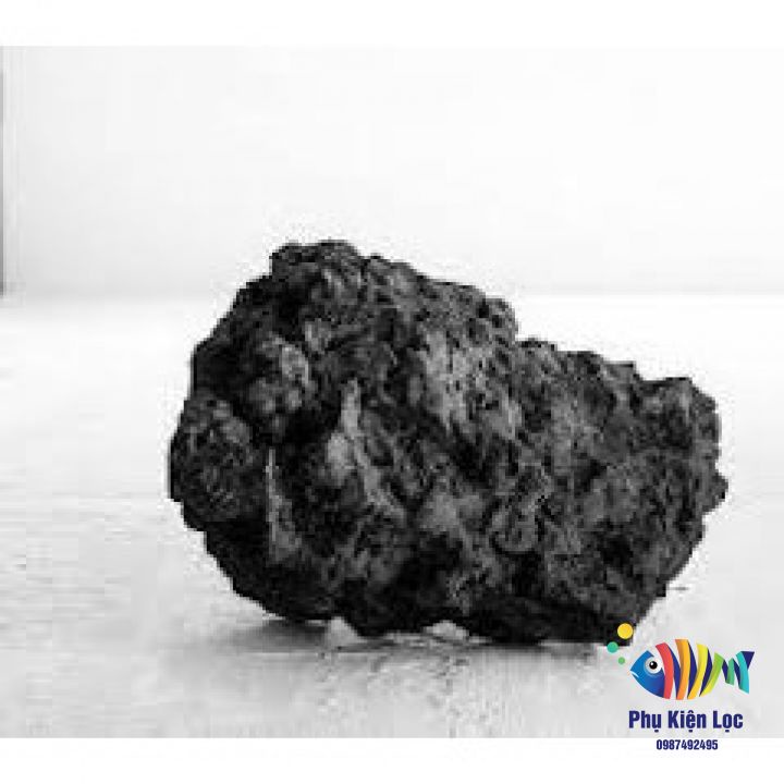 Đá Đen Gia Lai Hàng Tuyển - Đá Nhẹ Xốp 1KG