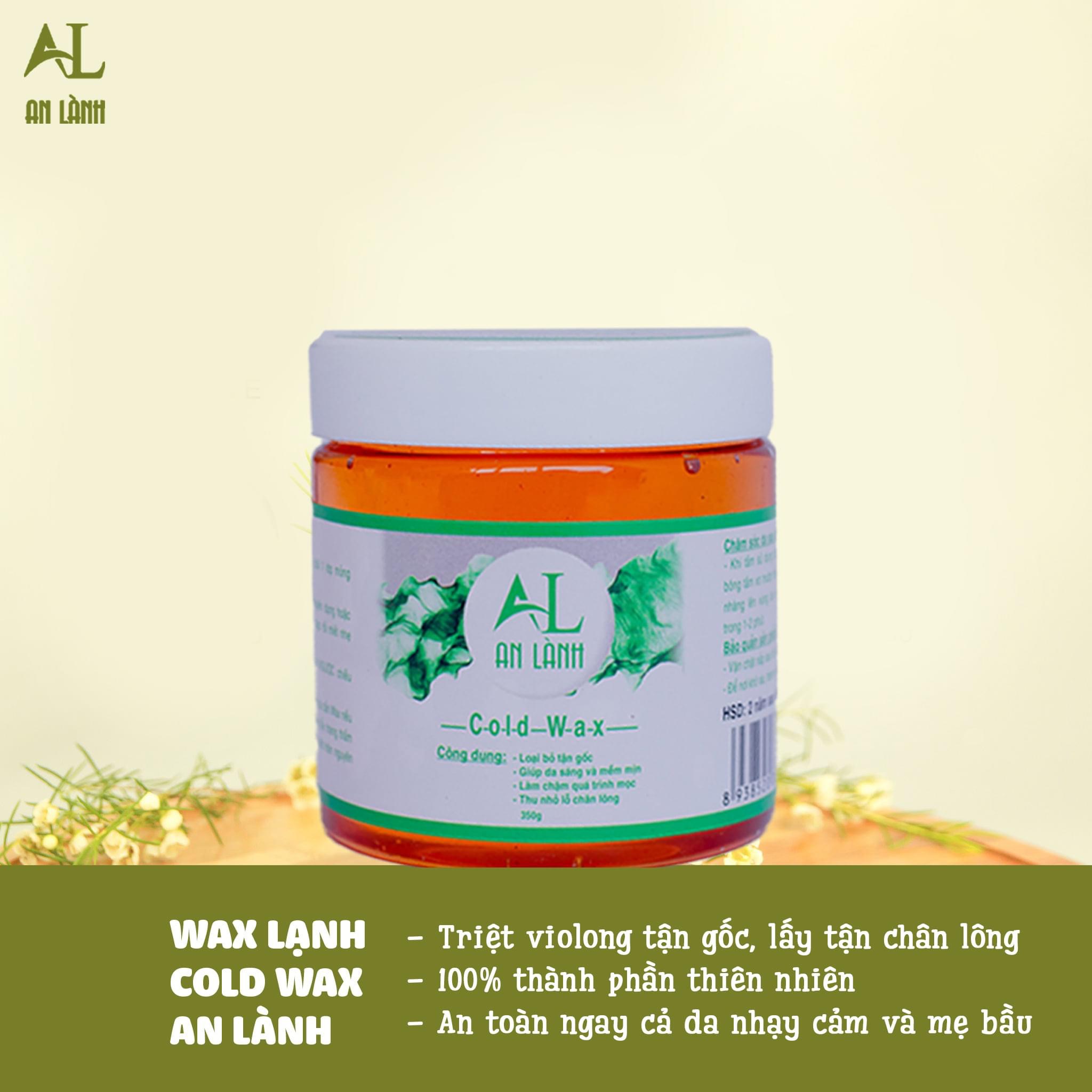 Combo triệt lông Wax An Lành + Mỡ Trăn An Lành ( Tặng bộ dụng cụ wax)