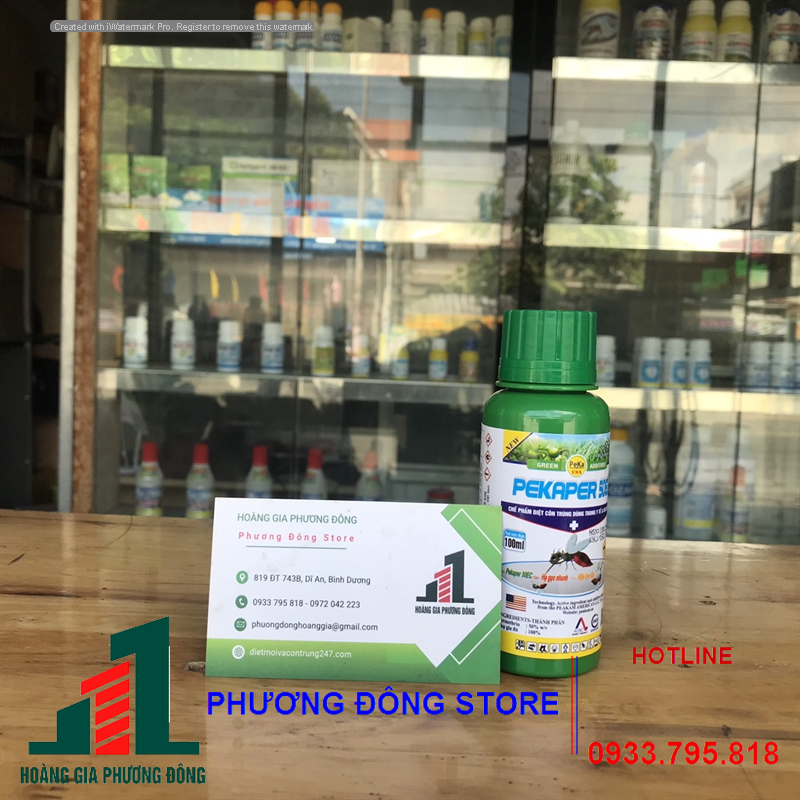 Thuốc diệt muỗi PEKAPER 50EC _ chai 100ml
