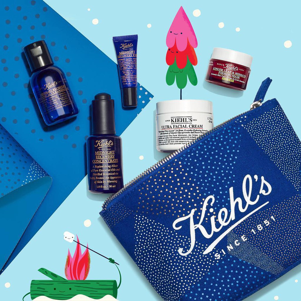 Tinh Chất Phục Hồi Da - Kiehl’s Midnight Recovery Concentrate