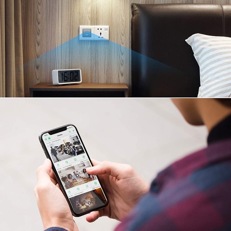 camera mini 1080p wifi xem qua điện thoại