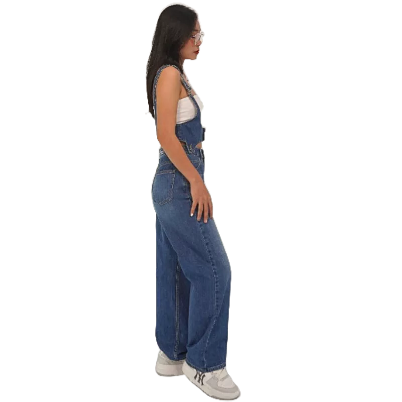 Bộ quần + Áo yếm nữ ngắn Y2 siêu hot, quần bò nữ cá tính chất denim Cao Cấp - thương hiệu Samma Jeans - Quần jeans