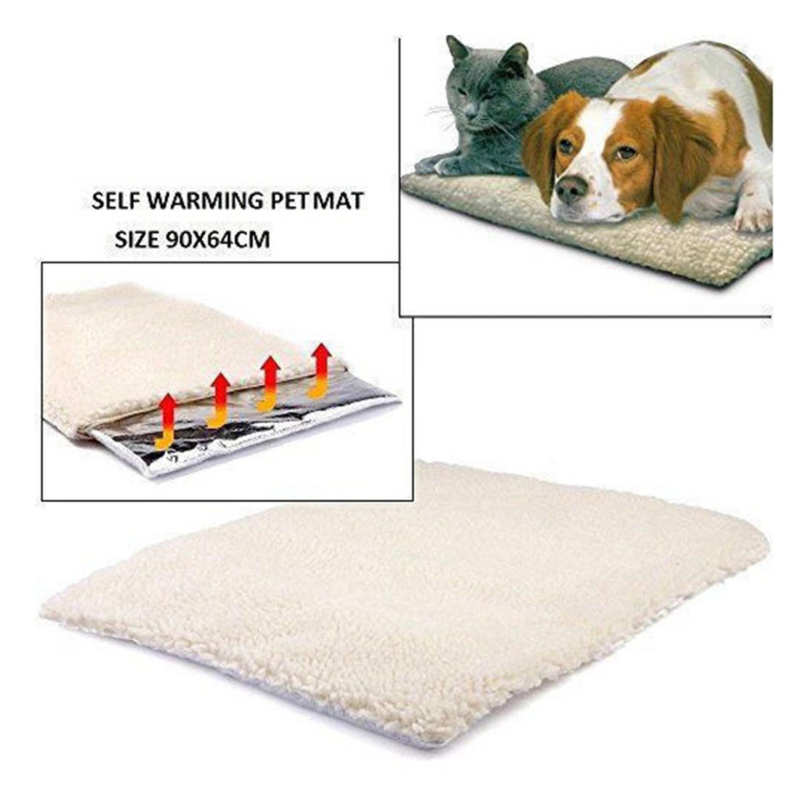 Foldable Warm Pet Blanket, Cat Sleeping Pad Washable, Bedding Cushion, Supplies Dog Mat Kennel, for Puppy Small Medium Rabbit Couch Travel