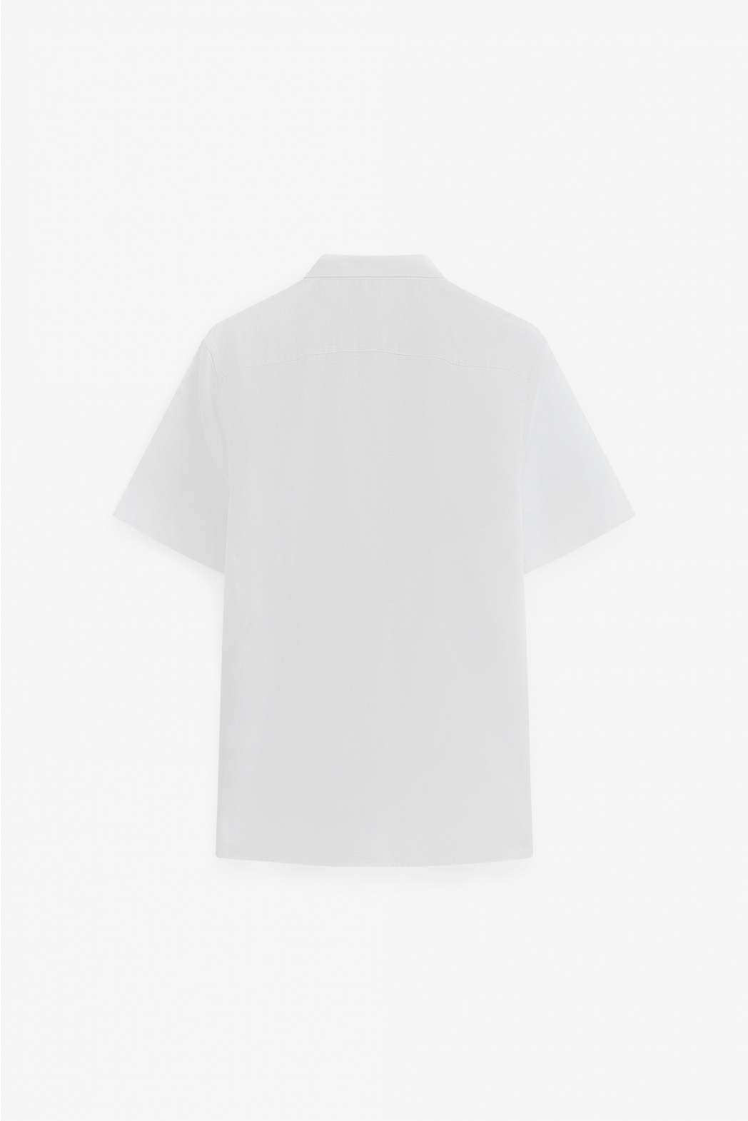 Áo Sơ Mi ROUTINE Tay Ngắn Linen Xếp Ly Trước Form Fitted - 10S23SHS004 | LASTORE MENSWEAR