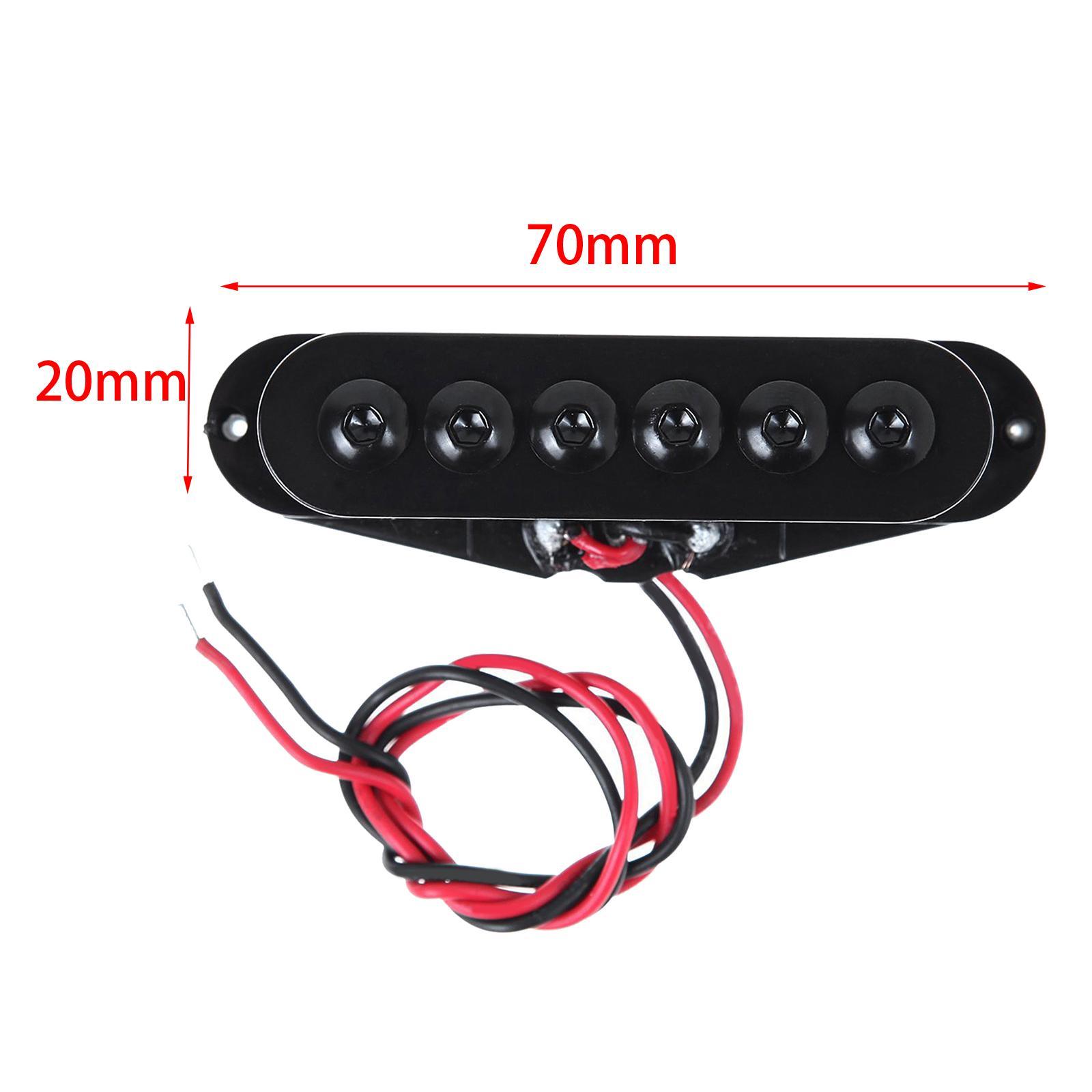 3 Pieces Single Circle Pickup High Power Durable for Accessories