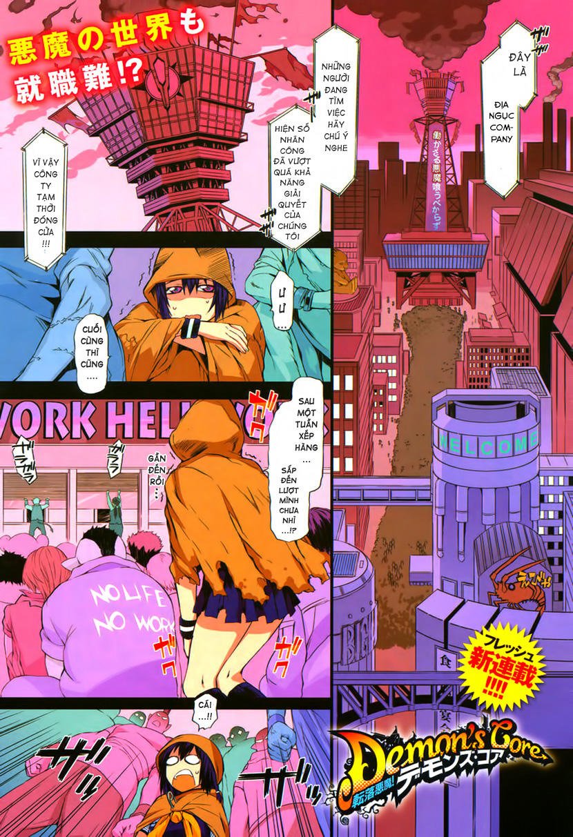 tenraku akuma! demon's core chapter 1 2