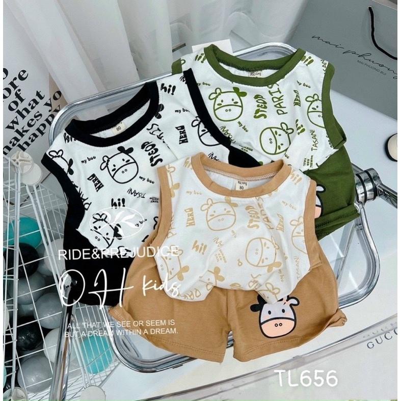 ️ Bộ bò sữa cực chất cho bé trai