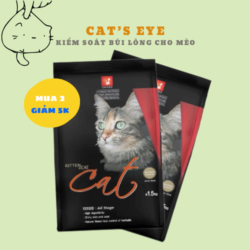 Thức ăn hạt cho mèo | Cat's Eye | cho mèo mọi lứa tuổi | Hỗ trợ lông da