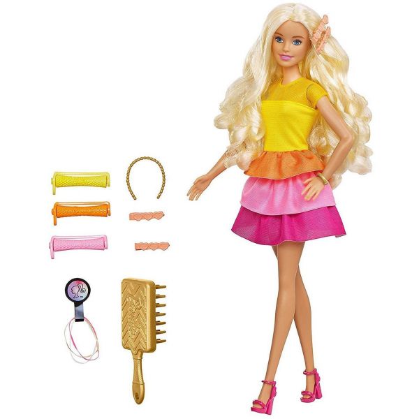 Búp bê Barbie thời trang tóc