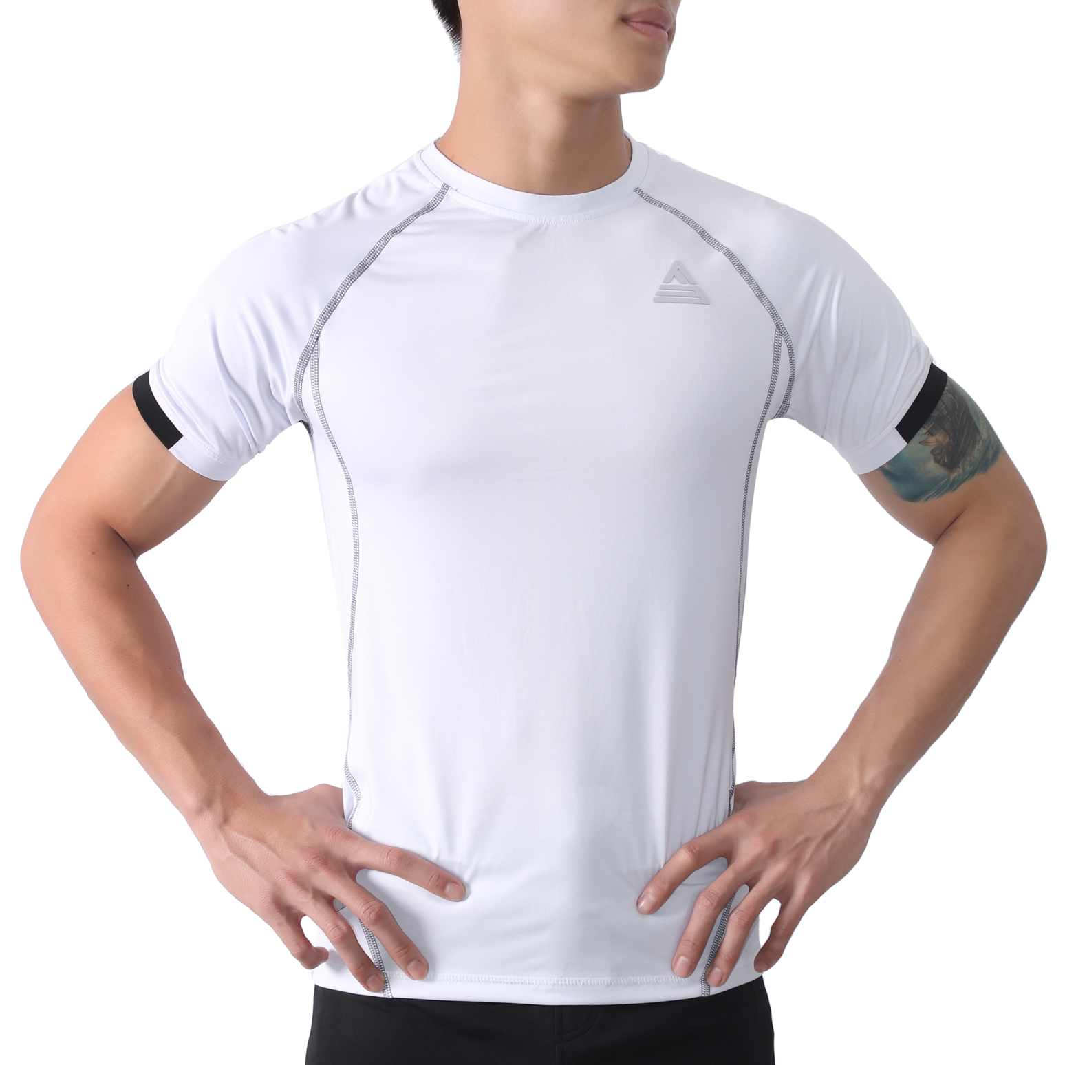 Áo thun nam thể thao Fitme Body Compression chất thun co giãn ôm body cao cấp