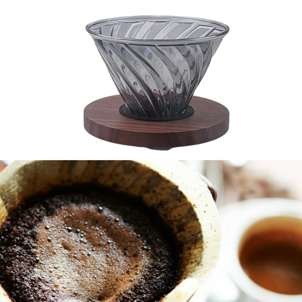 Pour Over Coffee Pot filter Brewer V-Shaped Mouth for Cafe Coffee Lovers