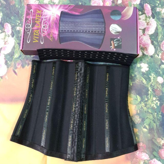 Đai nịt bụng VITA LATEX cao cấ tặng kèm thanh nới size