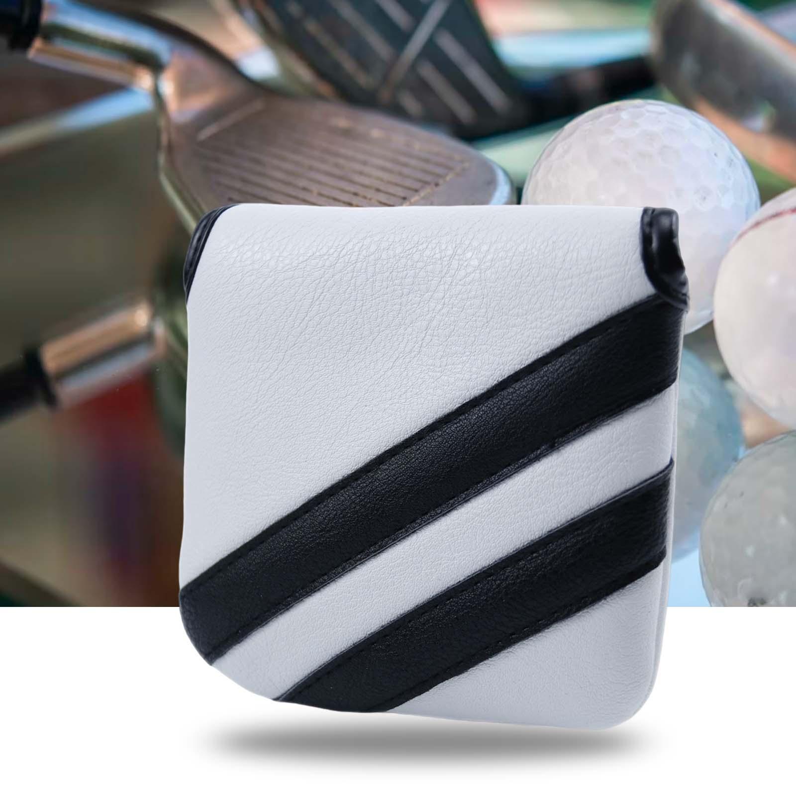 2x PU Golf Club Training Headcover Golf Mallet Putter Head Cover