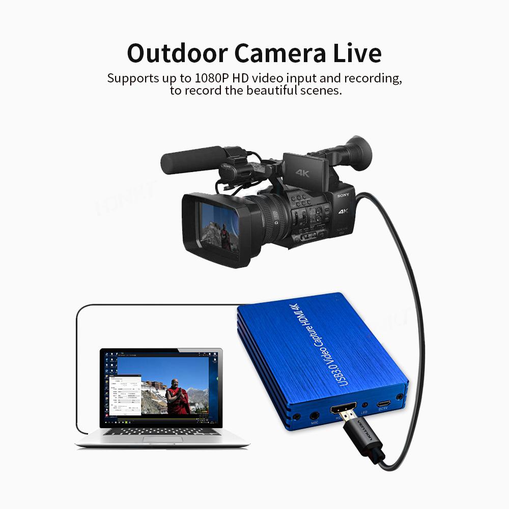 Bộ Thiết Bị Thu Phát Video Game NK-S300 4K HDMI sang USB 3.0