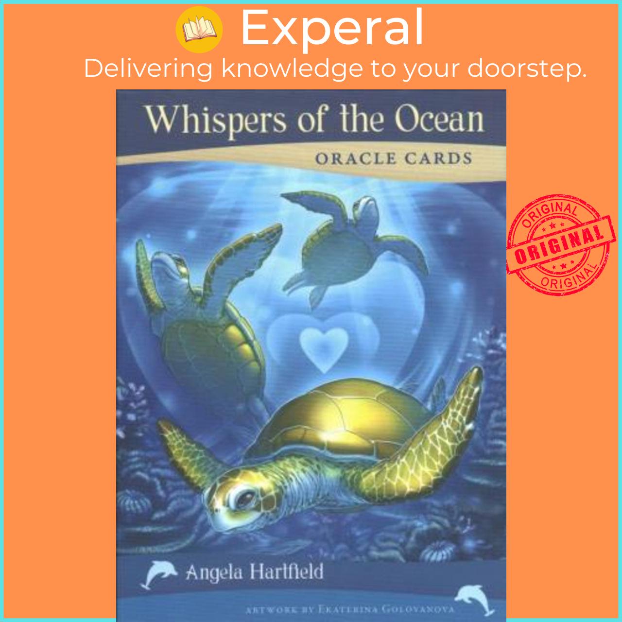 Sách - Whispers of the Ocean Oracle Cards by Angela Hartfield