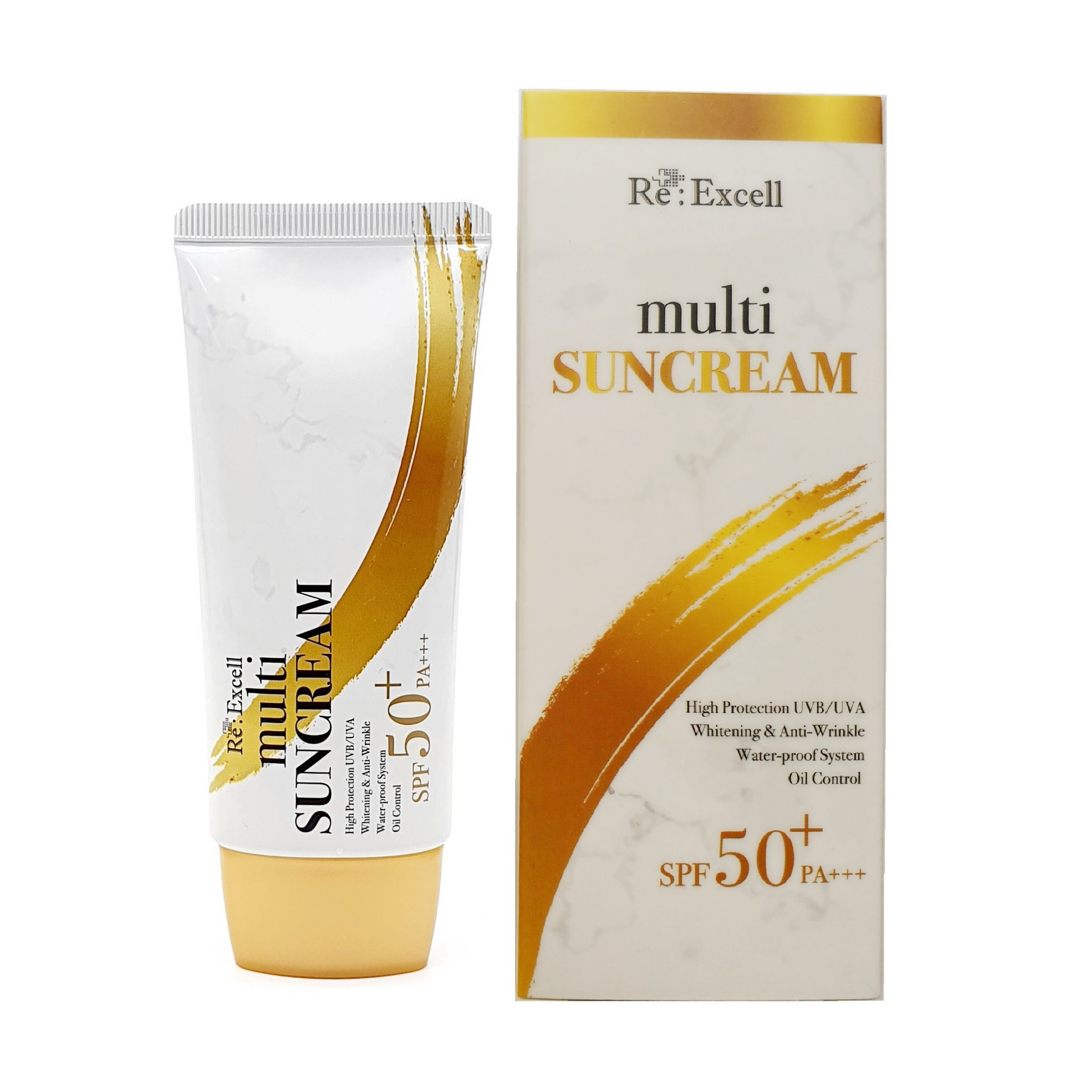 Kem Chống Nắng vật lý Re:Excell Multi Sun Cream SPF 50+/PA+++ R&amp;B VN 50ml