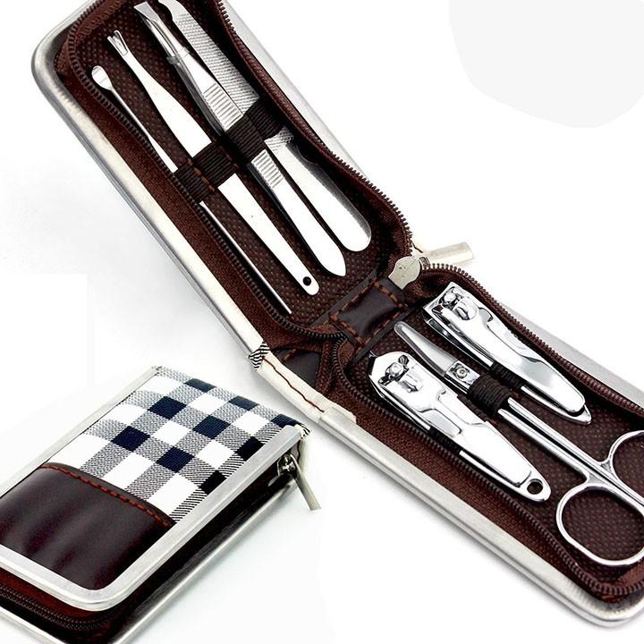 Bộ Bấm Móng Tay 9 Món Thép Không Gỉ-Bộ Cắt Móng Tay