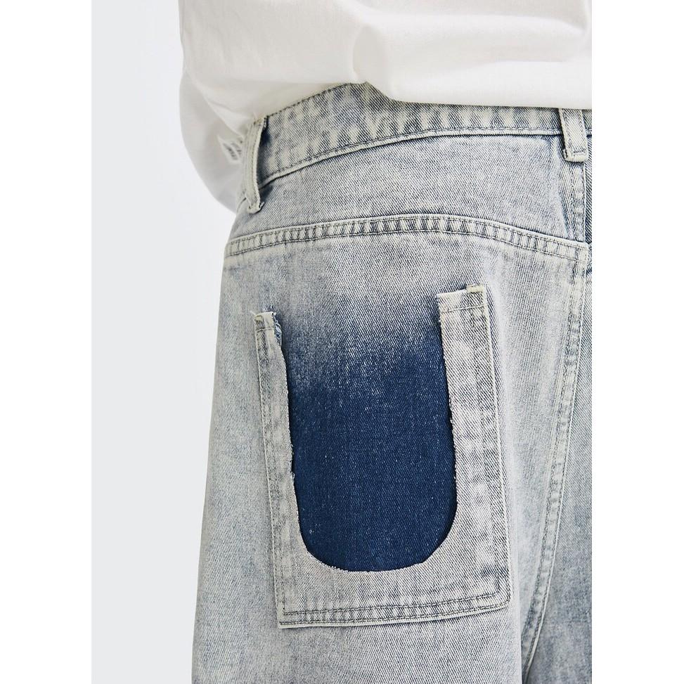 QUẦN ĐÙI UNISEX JEANS OVERSIZE SHORTS INF SS21-3542