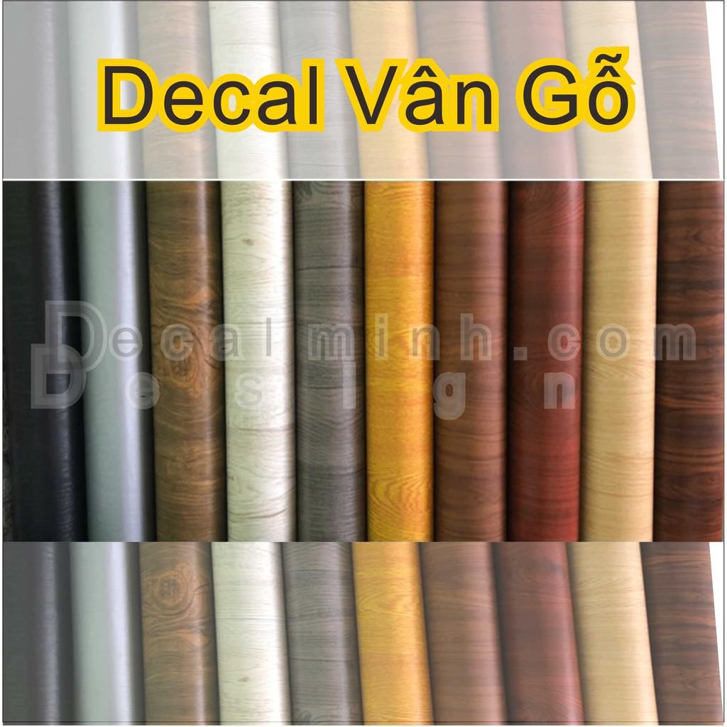 Combo 3m Vân Gỗ có keo sẵn