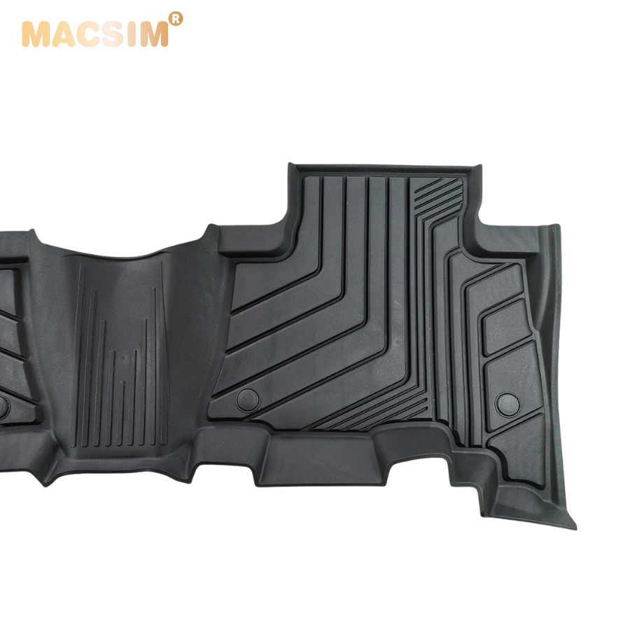 Thảm lót sàn xe ô tô Land Cruiser 2010 đến nay Nhãn hiệu Macsim chất liệu nhựa TPE đúc khuôn cao cấp