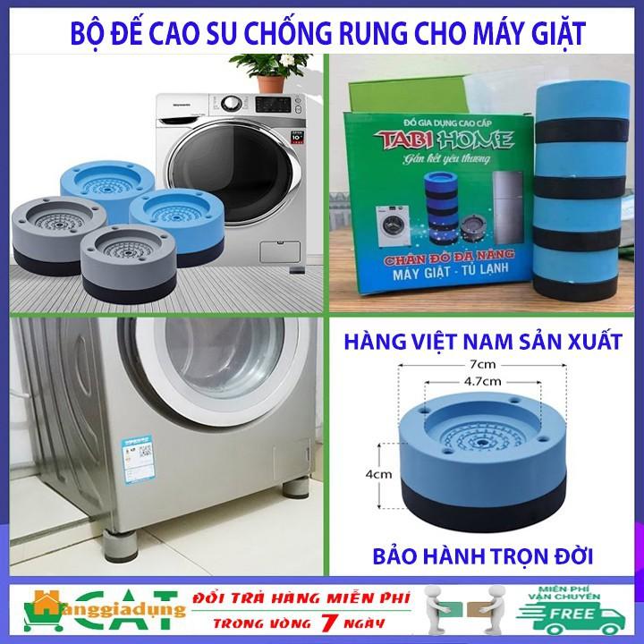 Đế Cao Su Chống Rung Máy Giặt Bộ 4 Chiếc Chống Rung Chống Ồn Hiệu Quả