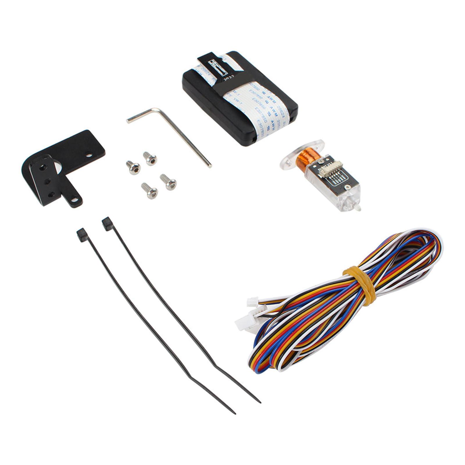 3D Printer Touch Sensor Kit for Ender-3 Ender-3pro The push pin operates two times in a test when the power is on