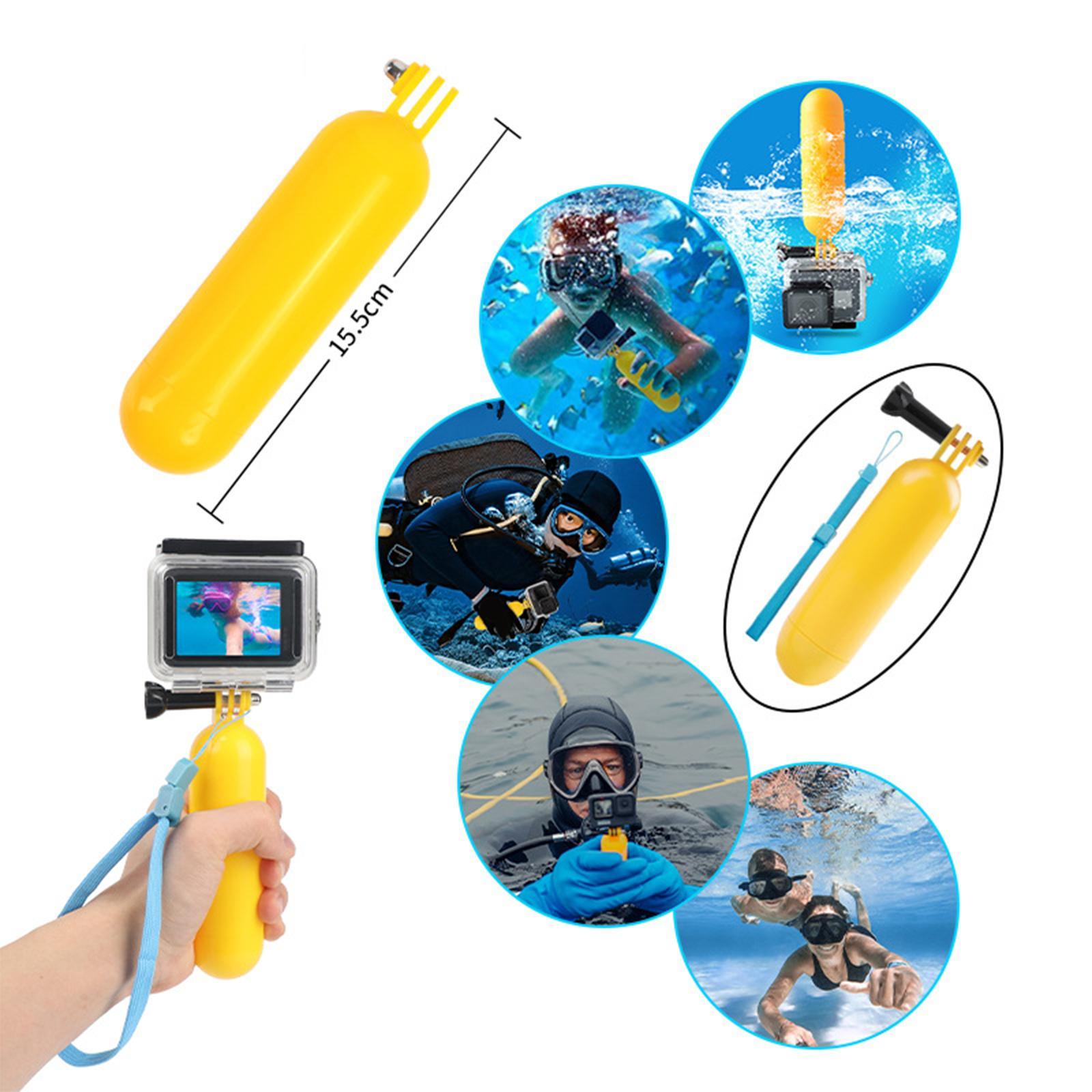 Action Camera Accessory Floating Hand Grip for Hiking Surfing