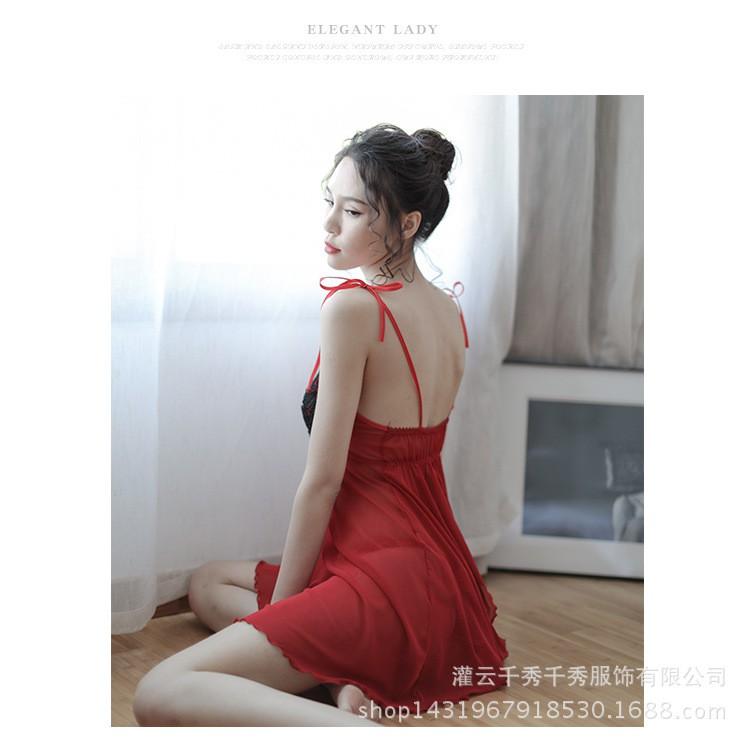 Váy ngủ voan thun sexy cao cấp quảng châu G33