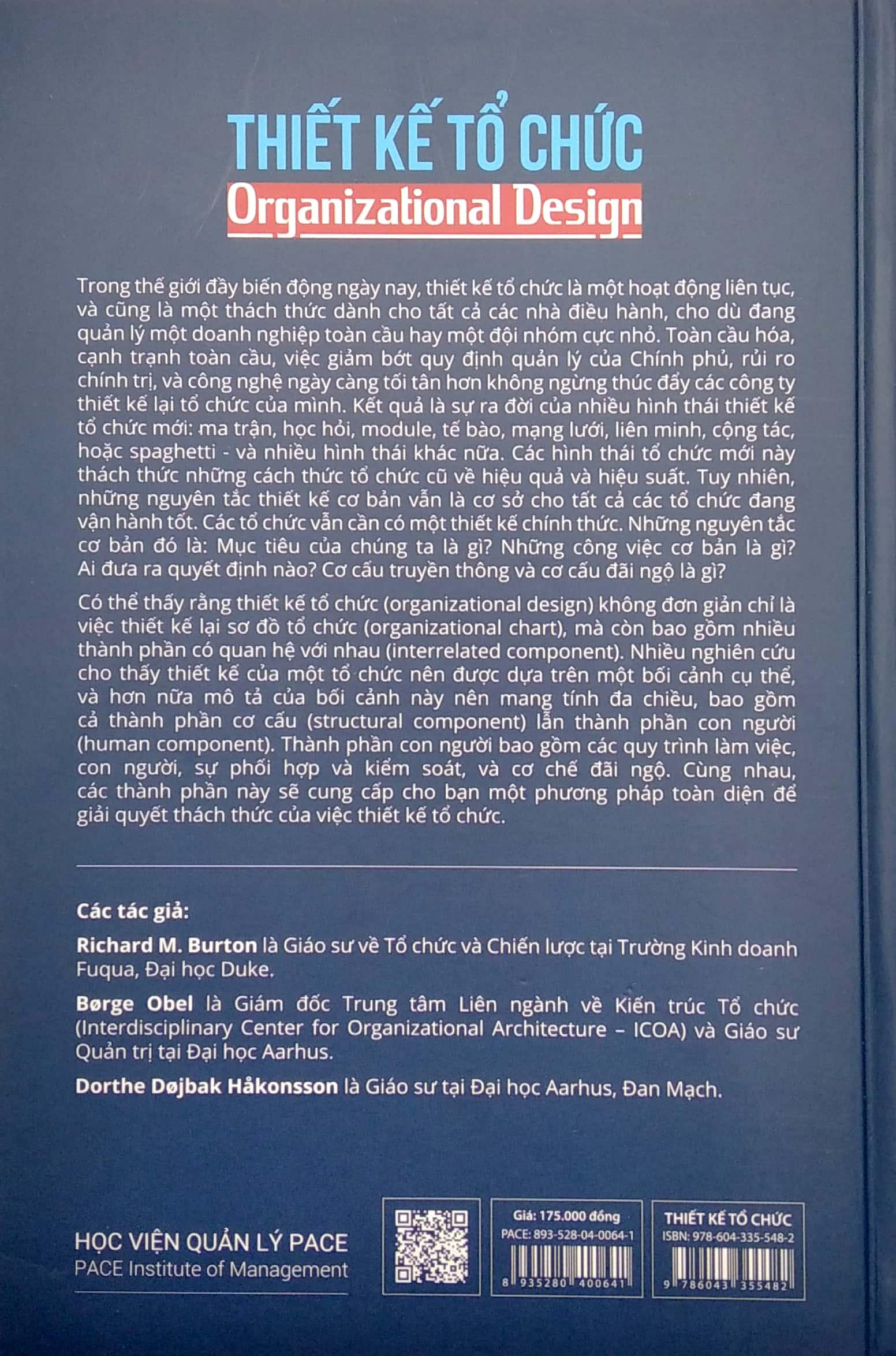 Thiết Kế Tổ Chức