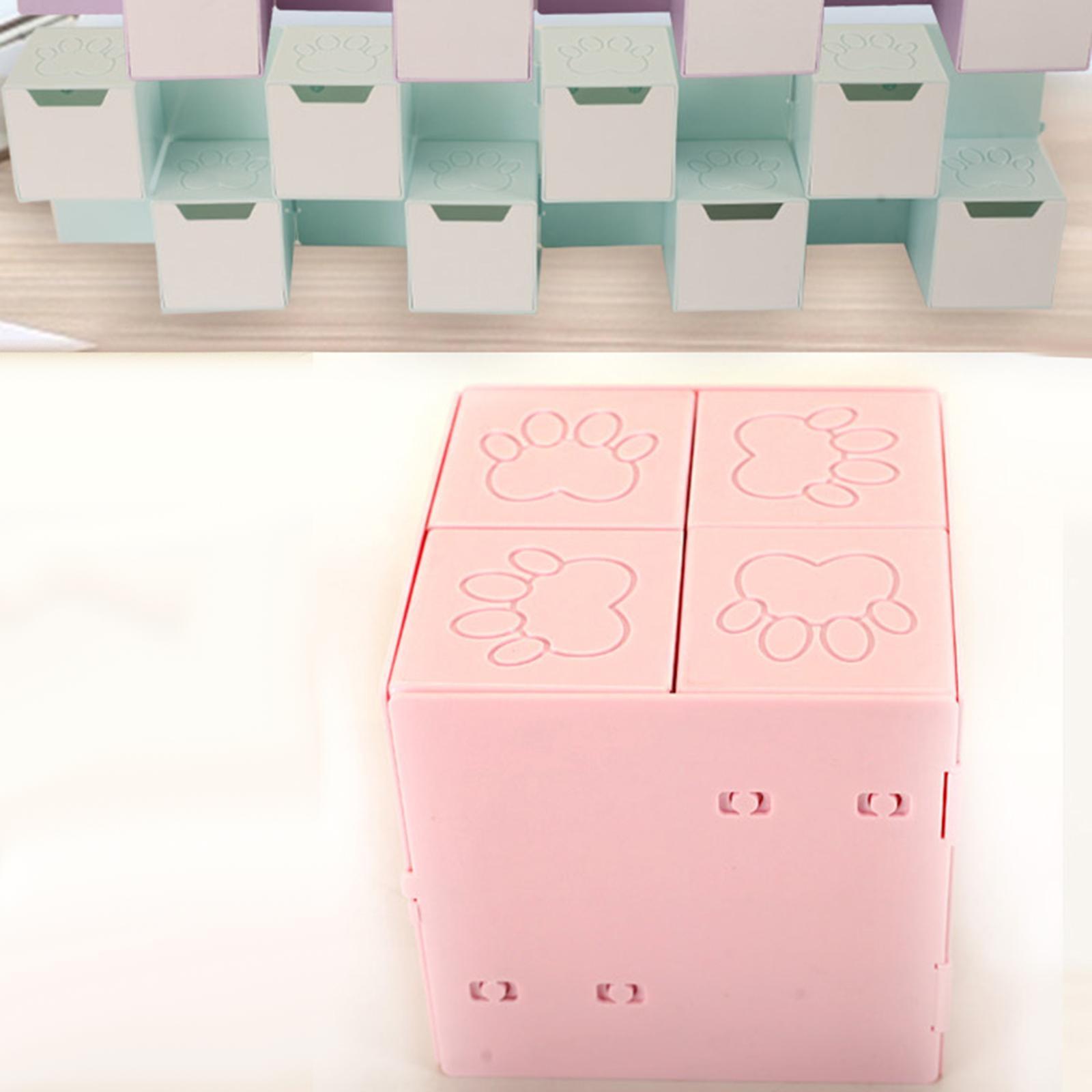 Creative Cosmetic Desktop Organizer, Organization, Jewelry Organizer Bathroom Organizer Case for Desk Bathroom Bedroom